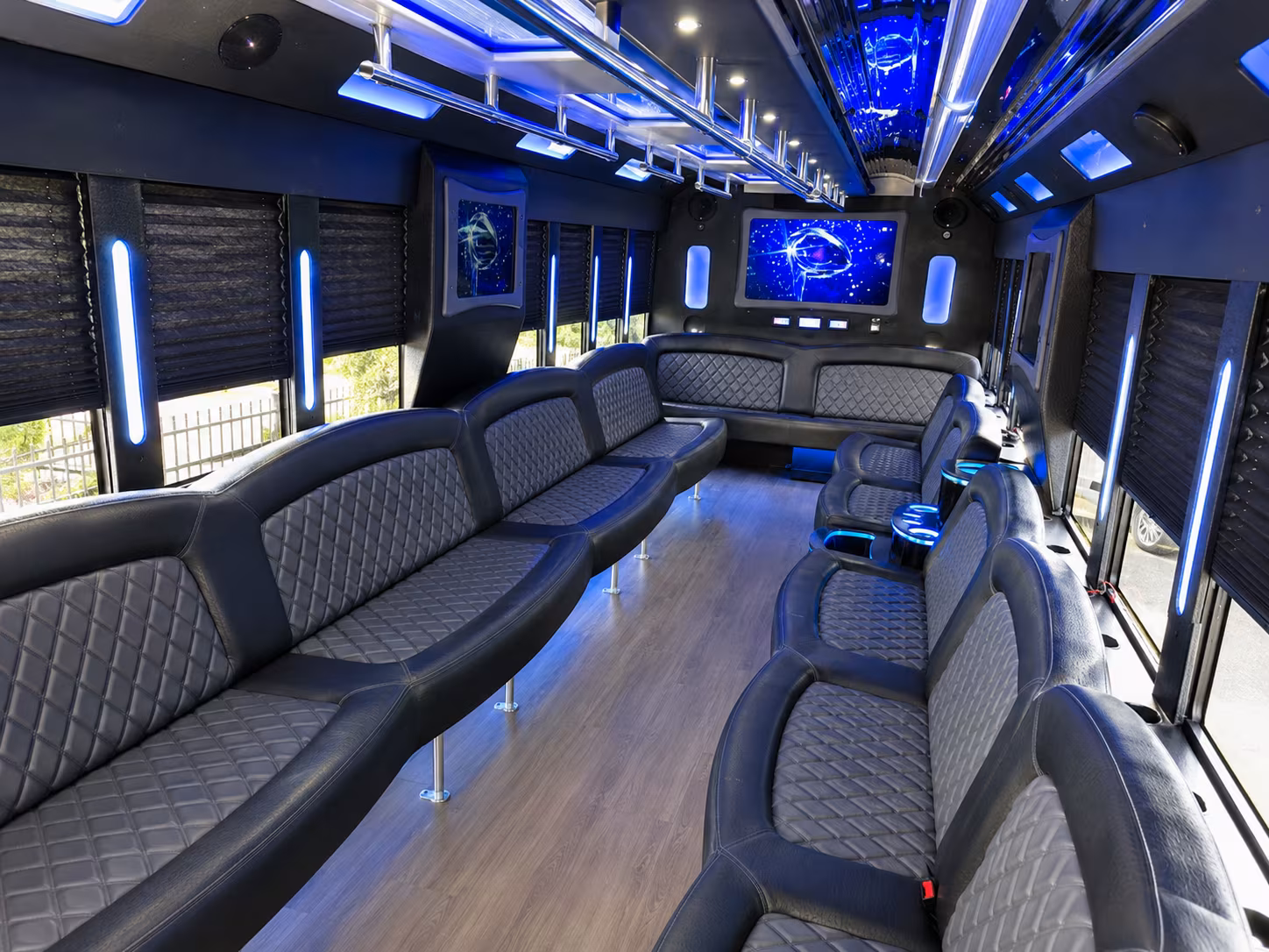 asheville concert party bus rental