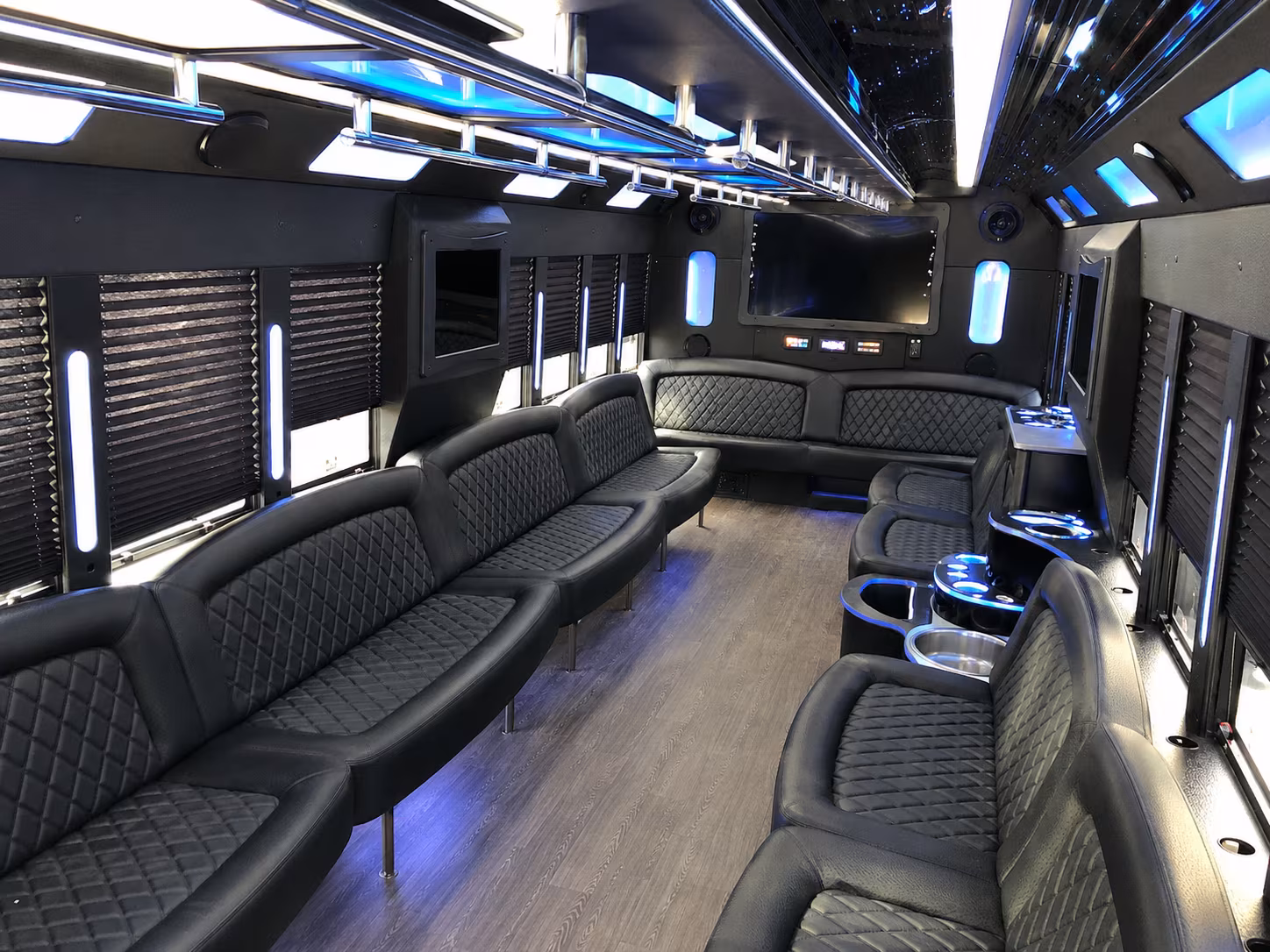 party bus transportation for asheville area proms