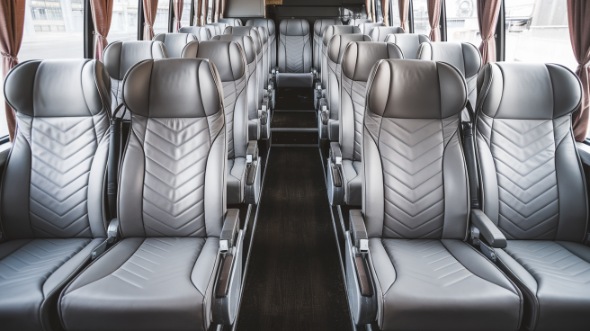 55 passenger charter bus interior asheville