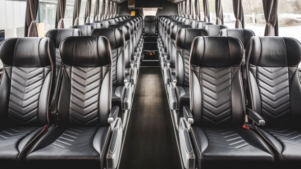 55 passenger charter bus rental concord